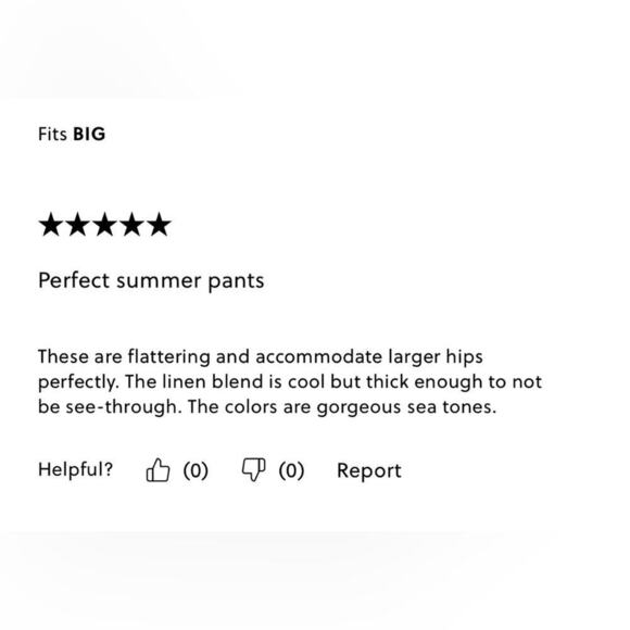 J. Crew 100% Linen Lined High Rise Pants in Cabana Stripe Sz 8 - Picture 10 of 10